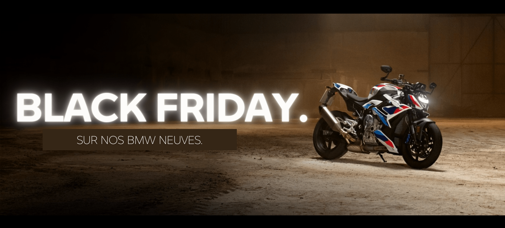 black friday moto BMW neuves